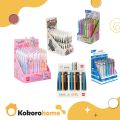 KOKORO Deli Comfortable Grip Metal Material Smooth Writing Mechanical Pencil  Cengkaman Selesa Bahan Logam Tulisan Licin Pensel Mekanikal 舒适握柄金属材料光滑书写自动铅笔. 