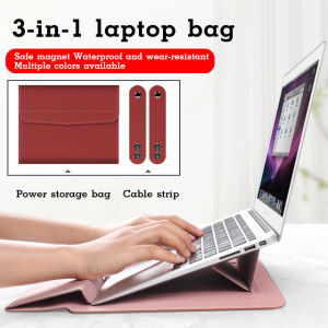 MacBook Protective Case Laptop Stand Sleeve with Storage Organizer Compatible MacBook 15 Lenovo Pro 13