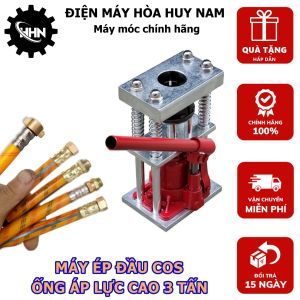 Máy Ép Đầu Cos Thủy Lực Ống Dây Cao Áp 3 Tấn - Chuyên dụng ép cos sây rửa xe dây thủy lực...-HÀNG CHÍNH HÃNG - BẢO HÀNH TOÀN QUỐC