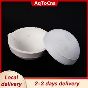 [COD] AqToCna Ship within 24 hours High Temperature Quartz Silica Melting Crucible Dish Bowl Pot Casting Gold Silver Metal Jewelry Casting Container