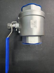 Stainless Steel Ball valve 3 inches Grade SS201