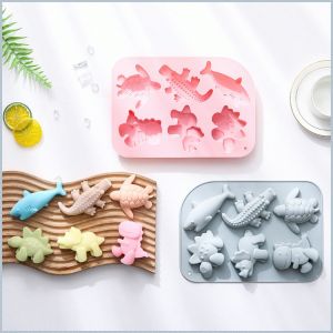 khuôn nướng đa chức năng khuôn silicon chịu lạnh và chịu nhiệt hình dạng động vật dễ thương đa năng