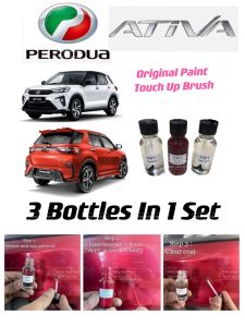 Perodua Ativa Paint Repair Kit Original Colour Touch Up Paint Combo Set (10ml or 20ml)