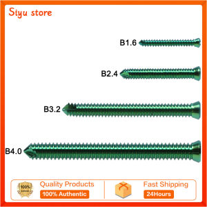 5pcs/set Titanium Crosshead Locking Screws High Quality Pet Implant Pet Orthopedic Instrument Orthopedic Accessories
