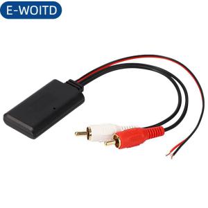 E-WOITD Xe phổ không dây Bluetooth mô-đun âm nhạc Adapter Cáp âm thanh stereo 2RCA không dây