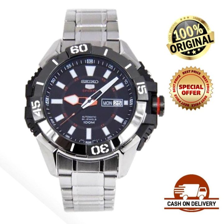 Seiko 5 sport best sale automatic 24 jewels 100m