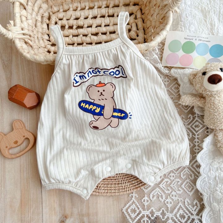 Baby best sale summer rompers