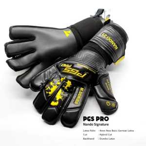 Sarung tangan kiper PGS nando signeture / sarung tangan kiper dewasa / sarung tangan kiper lengket / sarung tangan kiper sepakbola