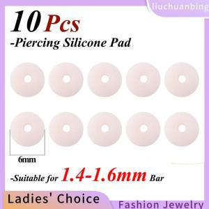 [Hot Sale Jewellery]liuchuanbing 1 Bag Silicone Jewelry Pad Healing Discs Flexible Anti Hyperplasia for Fixed the Cartilage Earring Nose Tongue Lip Ring