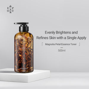Ye Haiyang DC EXPORT Magnolia Petal Essence Toner 500ml Ceramide Moisturizing Repair Wet Compress Water Large Bottle