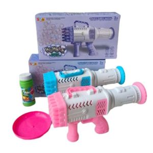 BY MAINAN ANAK BUBBLE GUN BAZOKA 25 HOLE ROCKET LAUNCHER GELEMBUNG SABUN SS1526 / MAINAN GELEMBUNG BAZOKA