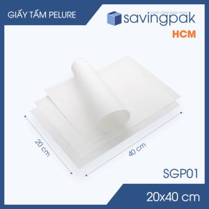 SGP01 - 20x40 cm - Xấp 500 tấm giấy Pelure gói hàng giấy nến gói quà giấy bọc hàng quần áo