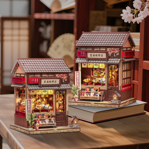 DIY 3D Wooden Puzzle Tsukino Eogi-dou Learning by Doing Self Assembly Educational Craft CWGC216