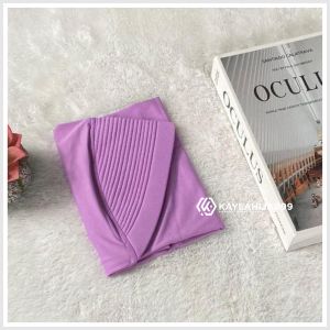 Kaylahijab99 Kerudung bergo sport pet tebal jilbab instan Sporty Olah Raga Bergo Hijab Sport voli Jilbab instan Pet Tebal Coklat Pramuka