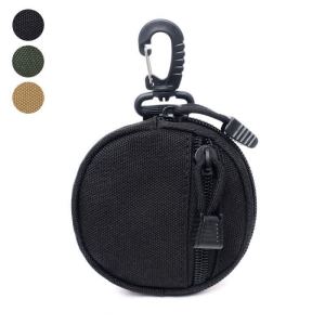 Tactical Portable Pouch Clip Key Wallet Holder Purses Military Army Coin Purse Pocket Bag Hook Waist Belt Bag Hunting