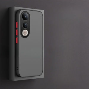 VivoV50Lite Casing Phone For Vivo V50 Lite V50Lite 4G 5G Thin Full Lens Protection Matte Soft Silicone Phone Case Casing Matte Texture Back Cover