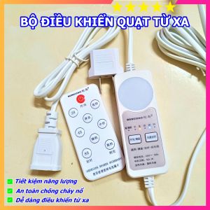 Bộ điều khiển quạt từ xa đa năng dùng cho quạt bàn quạt đứng và quạt trần thông minh tiện lợi