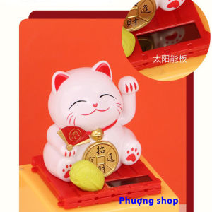 Mèo thần tài bắp cải thảo phong thủy vật phẩm chiêu tài thu hút tài lộc may mắn sức khỏe bình an cho gia chủ