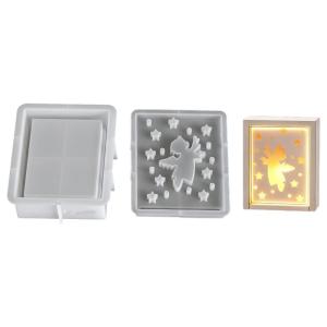 Efficient Silicone Holiday Molds Heat Resistant For Resin Soap Making Christmas Party Decoration Crafts