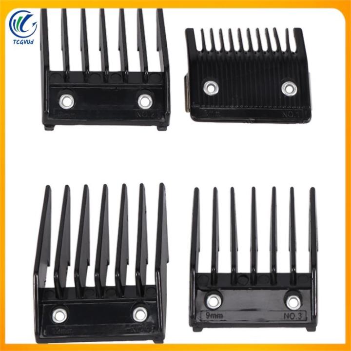 4 Attachment Comb Set for with Metal Backed Cutting Guide 3mm 6mm 9mm ...