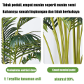 DAUN PALEM PLASTIK DAN POT 65-110CM 24DAUN pohon artificial Bunga Plastik  DAUN PALEM JUMBODAUN ARTIFICIAL DAN PALSU DAUN PLASTIK DEKORASI TANAMAN HIAS MURAH. 
