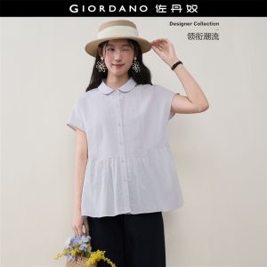Giordano Women Women Shirt - Loose Fit Free Shipping 18346713