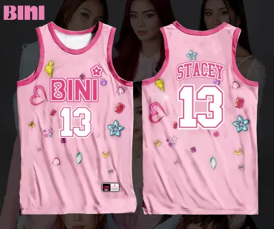 BINI Jersey Full Sublimation Graphics Jersey Sando Ladies teens korean tops cotton fashion for women trend