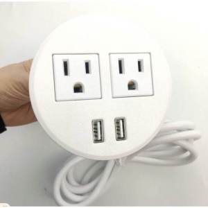 Desktop socket Table outlet socket with usb charging hidden extension outlet