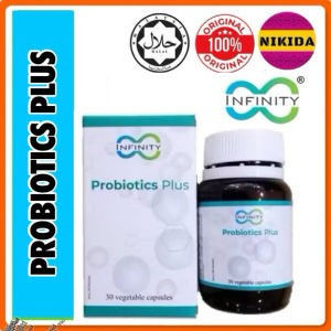 SHIP WITHIN 24HINFINITY PROBIOTIC PLUS. 30 KAPSUL 480mg BANTU MASALAH GASTROUSUS MAL18076024NC E0427 TEH PERISA