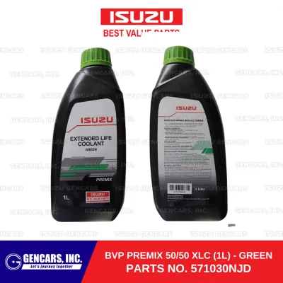 Isuzu BVP PREMIX 50/50 XL Coolant (1L) - GREEN (571030NJD) (Best Value Part