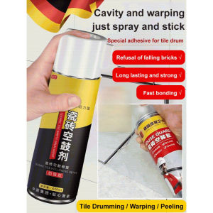 【30Min Walkable】Ceramic Tile Repair Adhesive Hollow Tile Fix Solution Floor Wall Adhesive Rapid-Setting Waterproof Formula