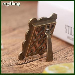 ruyifang 1Pc 1:12 Dollhouse Miniature Retro Picture Frame Photo Doll House Accessory Toy