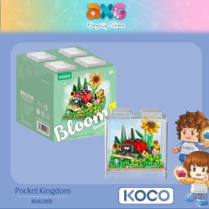 CNY Sales | KOCO Insect and Plant Ladybird With Case Micro Mini Building Brick Set (659 Pcs) KC03055