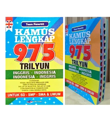 COD Kamus Besar Bahasa Inggris - Indonesia dan Indonesia - Inggris 975 trilyun dilengkapi tenses