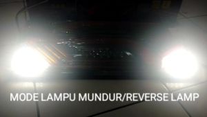 Lampu Rem Belakang TruckTrailerTronton 24V Model Centang Panjang 46cm Lebar 13cm