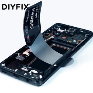 DIYFIX Ultra Thin Flexible Spring Steel Pry Spudger Curved Screen Disassemble Card for SamsungiPhone Curved Screen Opening Repair Tool