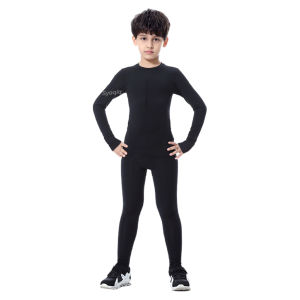 Paket Manset Anak Panjang Celana Baselayer Kids Olahraga Futsal Sepakbola Lari