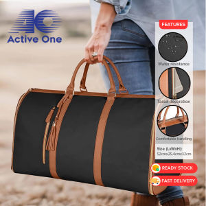 ACTIVEONE Travel Suit Bag Large Capacity Foldable Waterproof Luggage Bag Travel Portable Adjustable Strap Crossbody Handbag - Fulfilled by ACTIVEONE