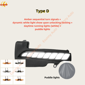 Đèn Xi Nhan Gương Chiếu Hậu LED Chạy Dần | Tương Thích Toyota Innova Fortuner Corolla Cross và Hilux