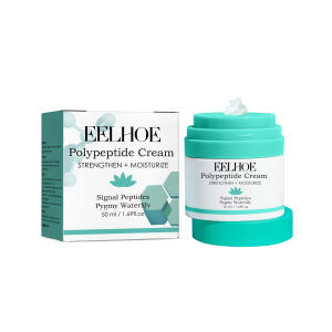 Eelhoe Original Moisturizer Face Cream Repair Sensitive For Dry Skin Facial Cream Moisturizing Polypeptide Anti-wrinkle Face Care Soothing Cream Polypeptide Moisturize Whitening Eye Brighten Rejuvenating Skin Care(50ml)