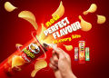 Pringles ขนม พริงเกิลส์ มันฝรั่ง มันฝรั่งทอดกรอบ ตรา Pringles ขนาด 107 กรัม. 