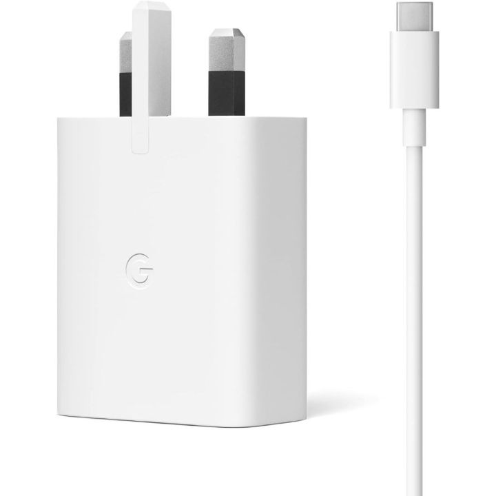 Original Google Pixel 8 7 6 Pro 30W Charger UK Plug Fast Charging