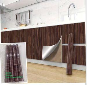 KKL NEW Kitchen oil-proof stickers waterproof fireproof adhesive Stove cabinets high temperature wall paper size ( 5meter*4ocm)#03