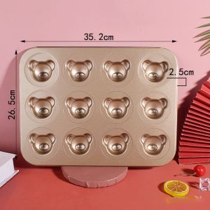 【Freedom_lz】48หลุม ถาดแม่พิมพ์ทรงกลมขนาดเล็ก สําหรับทําอาหารคัพเค้กเบเกอรี่