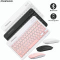 Meewoo Wireless Keyboard and Mouse Set Universal Bluetooth Keyboard Mouse for Tablet Phone. 