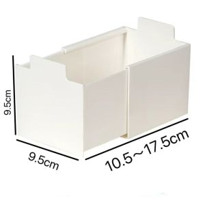 NEXTYOO Đa chức năng Hộp đựng đồ Có thể mở rộng Có thể điều chỉnh Hộp chia ngăn Tiết kiệm không gian Đồ dùng văn phòng phẩm để bàn