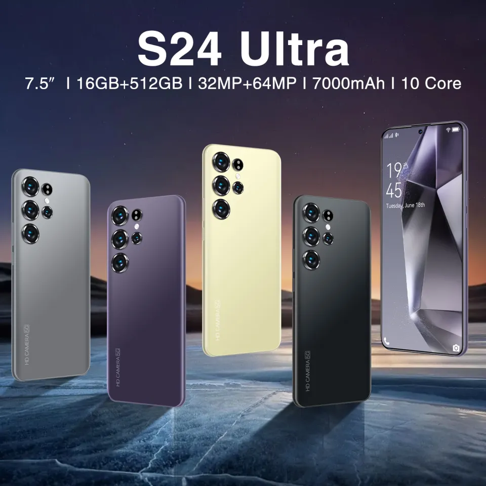 Beli gratis 3】HP Galaxy S24 Ultra HP Murah Cuci Gudang RAM 16GB