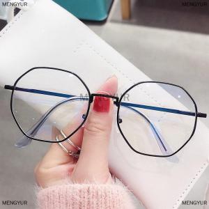 [COD] MENGYUR Glasses Ultralight Alloy Frame Plain Men Women Anti Blue Light Glasses Party Decorate Eyeglasses Fake Glasses