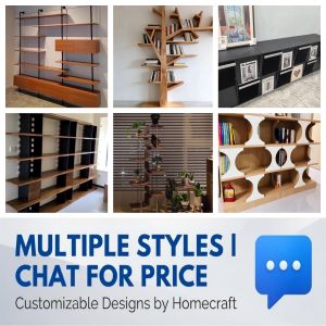 Modern Display Cabinet Custom Bookshelf Shelving Open Display Rack Customize Size Color BTO Condo HDB Luxury Home Storage