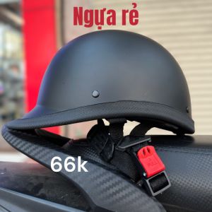 Mũ nón bảo hiểm thể thao 1/2 đầu đua ngựa nhúng sơn Carbon cá tính siêu xinh - Hàng dầy - chắc chắn đẹp ( mũ thể thao )